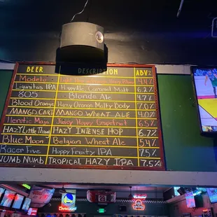 Beer on site at the time of photo