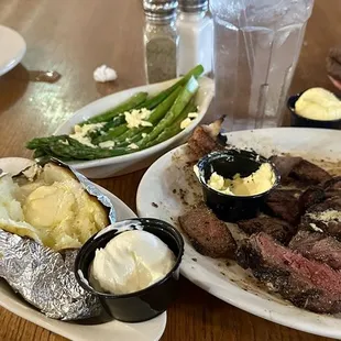 Filet lobster tail $47 with 2 sides   And a small but very tasty margarita I had to