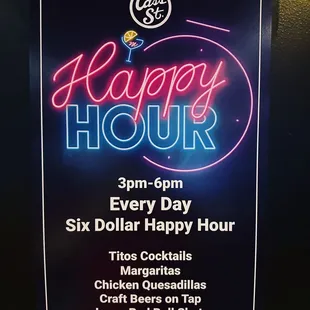 Next door happy hour