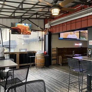 the inside of the restaurant