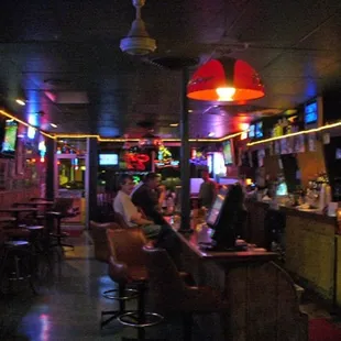 people sitting at the bar