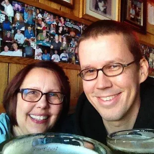 Gotta love the frosty mugs!