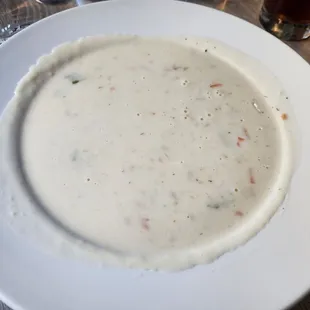 Clam chowder - some of the best in the area