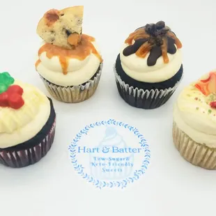 Holiday 2020 Menu.  All with 2g sugar and 5g net carbs.
