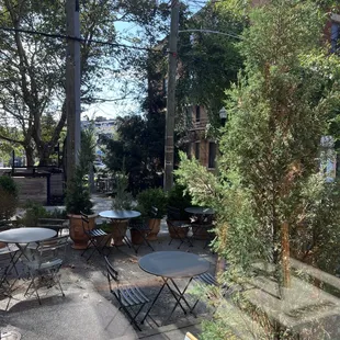 Outdoor seating