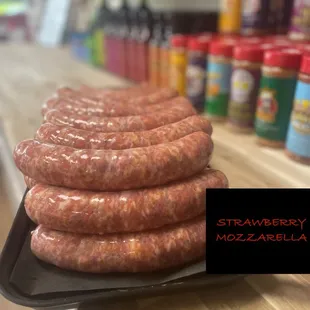 Strawberry Mozz Sausage
