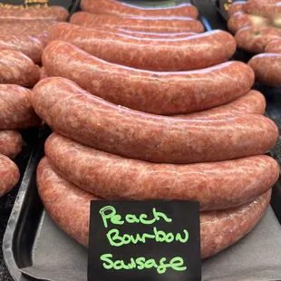 Peach Bourbon Sausage #1 Seller