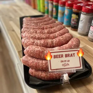 Spicy Beer Brat