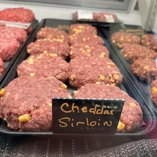 Cheddar Sirloin Burger