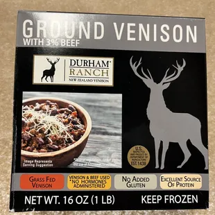 Ground Venison