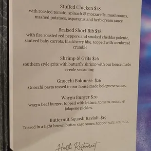 menu, sandwiches