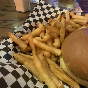 No waffle fries are gone!