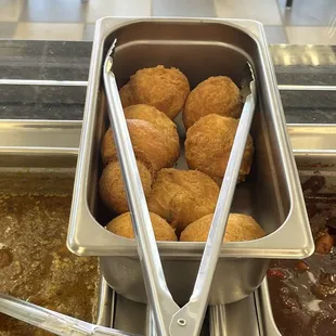 a variety of food items