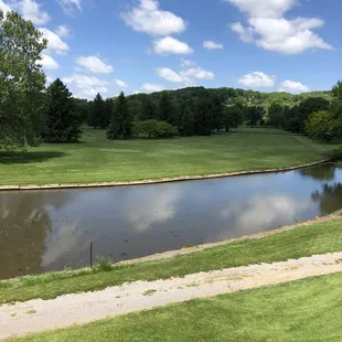 View of #10 from the tee box