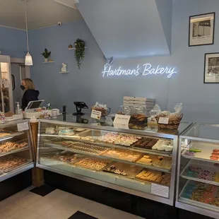 the bakery counter