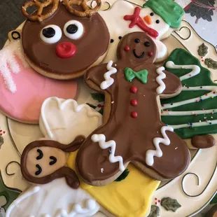 Cute holiday cookies!