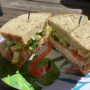 Flying Pig (turkey with bacon)