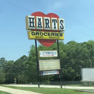 heart shaped sign