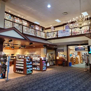 the inside of the restaurant