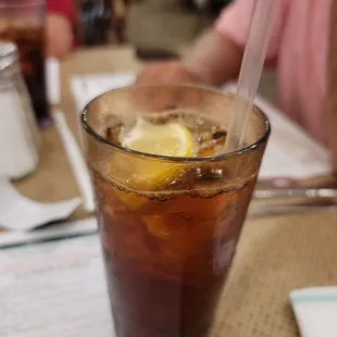 Brewed Iced Tea, delicious!