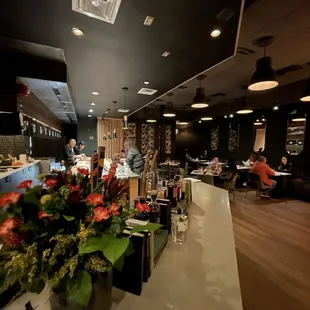 View entering the restaurant
