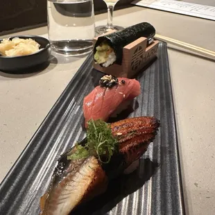 sushi and sashimi, food