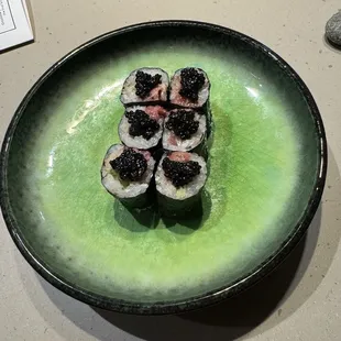 Toro with caviar