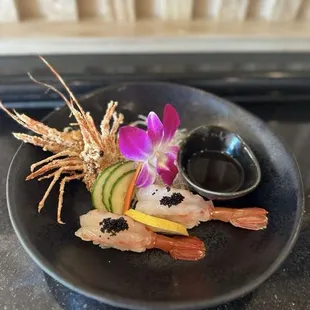 sushi, sashimi, sushi and sashimi, food