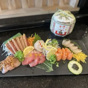 food, sushi and sashimi, sushi, sashimi