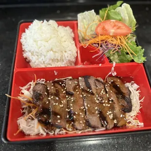 Beef Teriyaki Bento