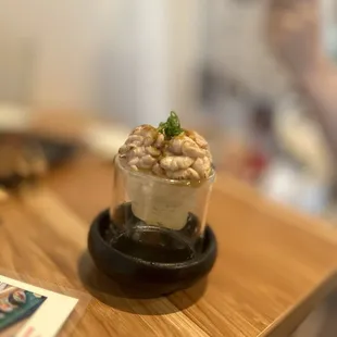 Shirako with Chef special sauce