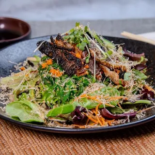 Salmon Skin Salad