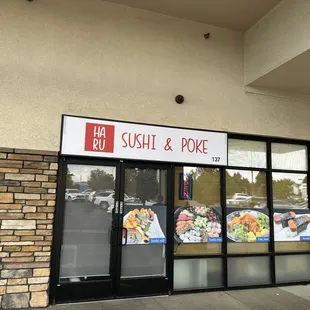 Outside view of the restaurant