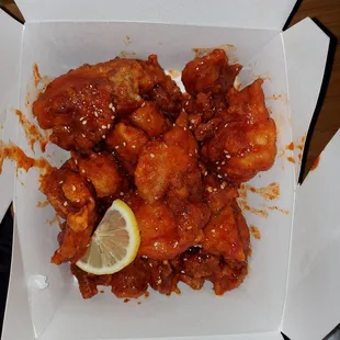 Boneless wings