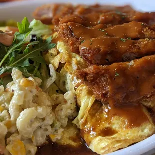 Tonkatsu Omurice