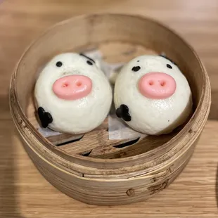 Cow buns. Delicious and cute!