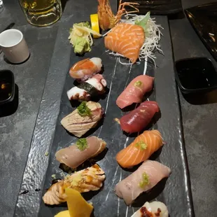 Only food photo: omakase