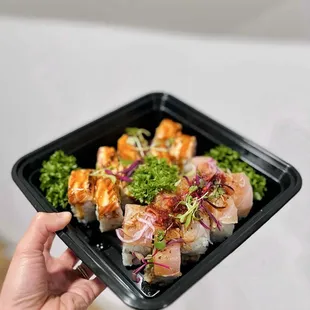 food, sushi, sashimi, sushi and sashimi