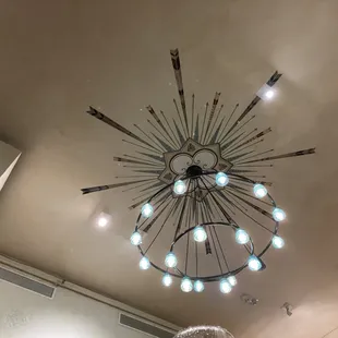 Restaurant chandelier because I loved it!