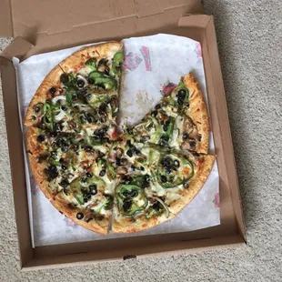 Veggie pizza