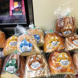 Have all the bread fresh and yummy