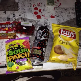 lays were sposed to be munchies. nature bar supposed to be a Heath bar. Arizona half n half is strawberry for some reason.