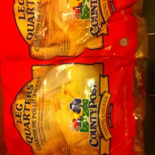 Two ten pound bags of chicken that I could&apos;ve bought cheaper at regular grocery store!!!
