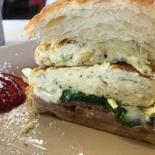 Breakfast Croissant Sandwich