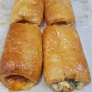 Baked Croissant Sandwiches