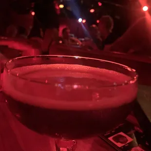 Coffee martini. Off the menu and Ef'ing delicious!