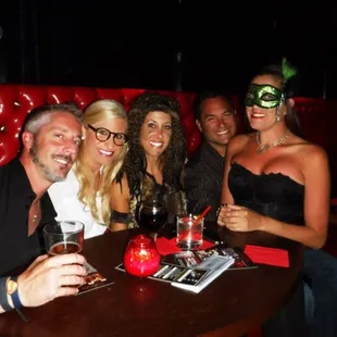 A fun Halloween burlesque show.