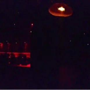 Panorama of club from the booth along the outer wall
