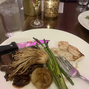 Surf and turf just crazy good