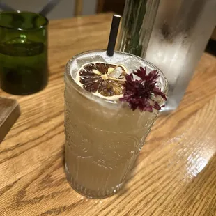 mckinney mai tai $12 pineapple infused rum / pecan orgeat / honeysuckle / ginger